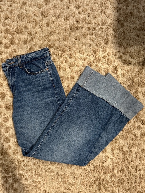 Zara Denim - Zara Medium Blue High-Rise Denim Jeans